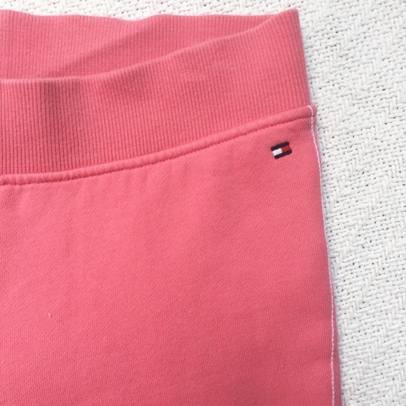 Tommy Hilfiger Pink Low Rise Flare Leg Sweatpants - Picture 2 of 10
